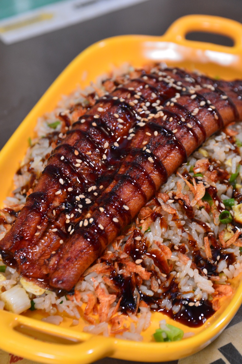 鰻魚櫻花蝦炒飯