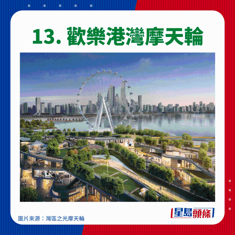 13.歡樂港灣摩天輪