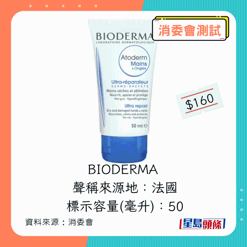 BIODERMA Atoderm 柔潤護手霜