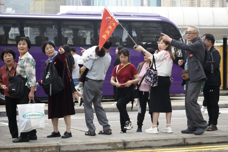 五一長假未到，不少旅行團已率先到港。