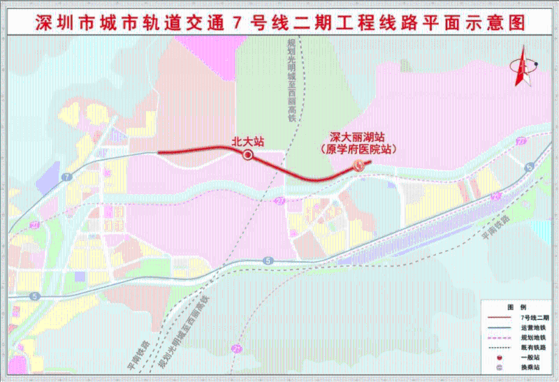 深圳5條地鐵線路年內開通。3