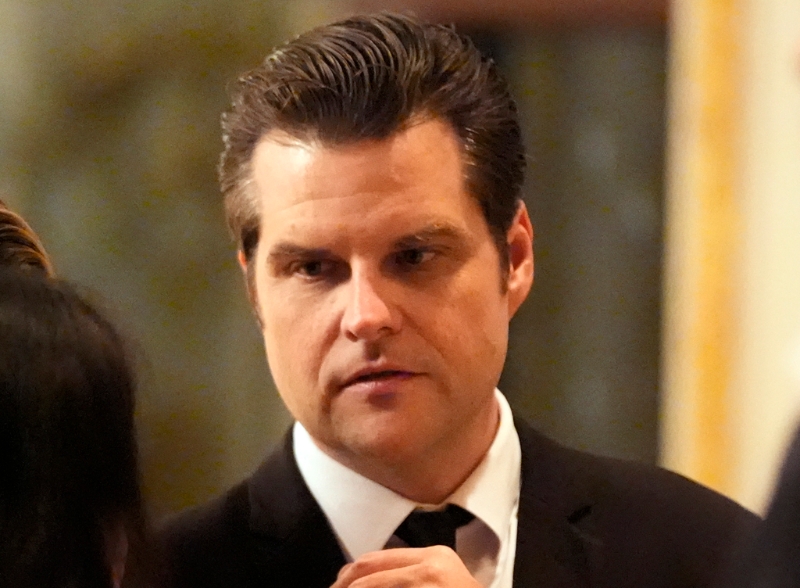 美國司法部長提名人蓋茨（Matt Gaetz）決定退出提名程序。